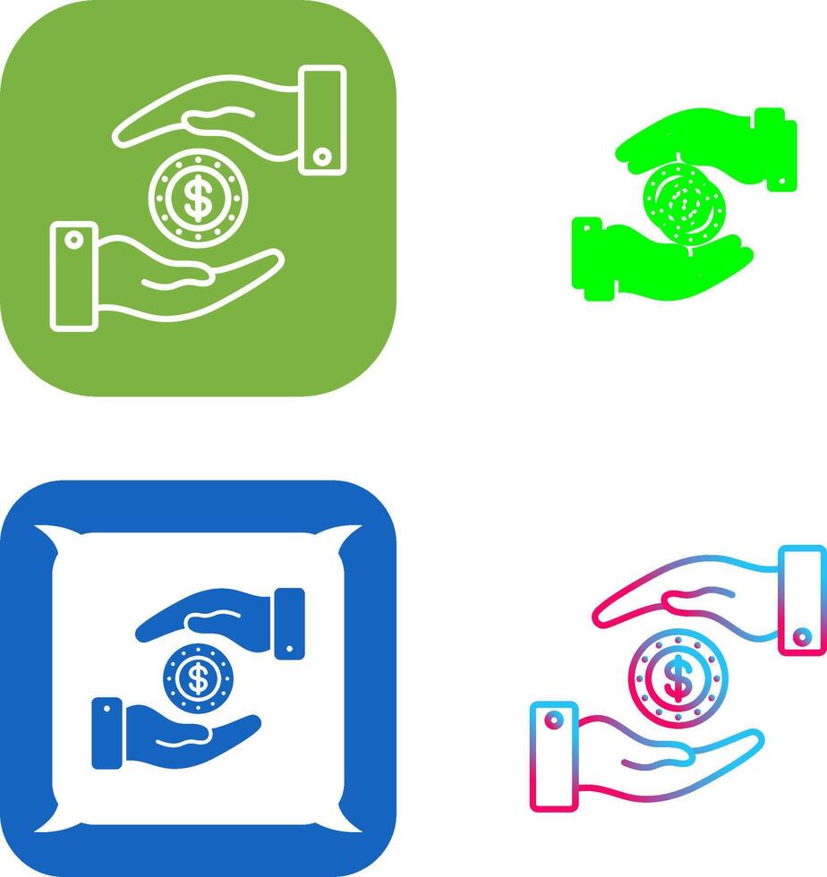 Allowance Icon Design vector