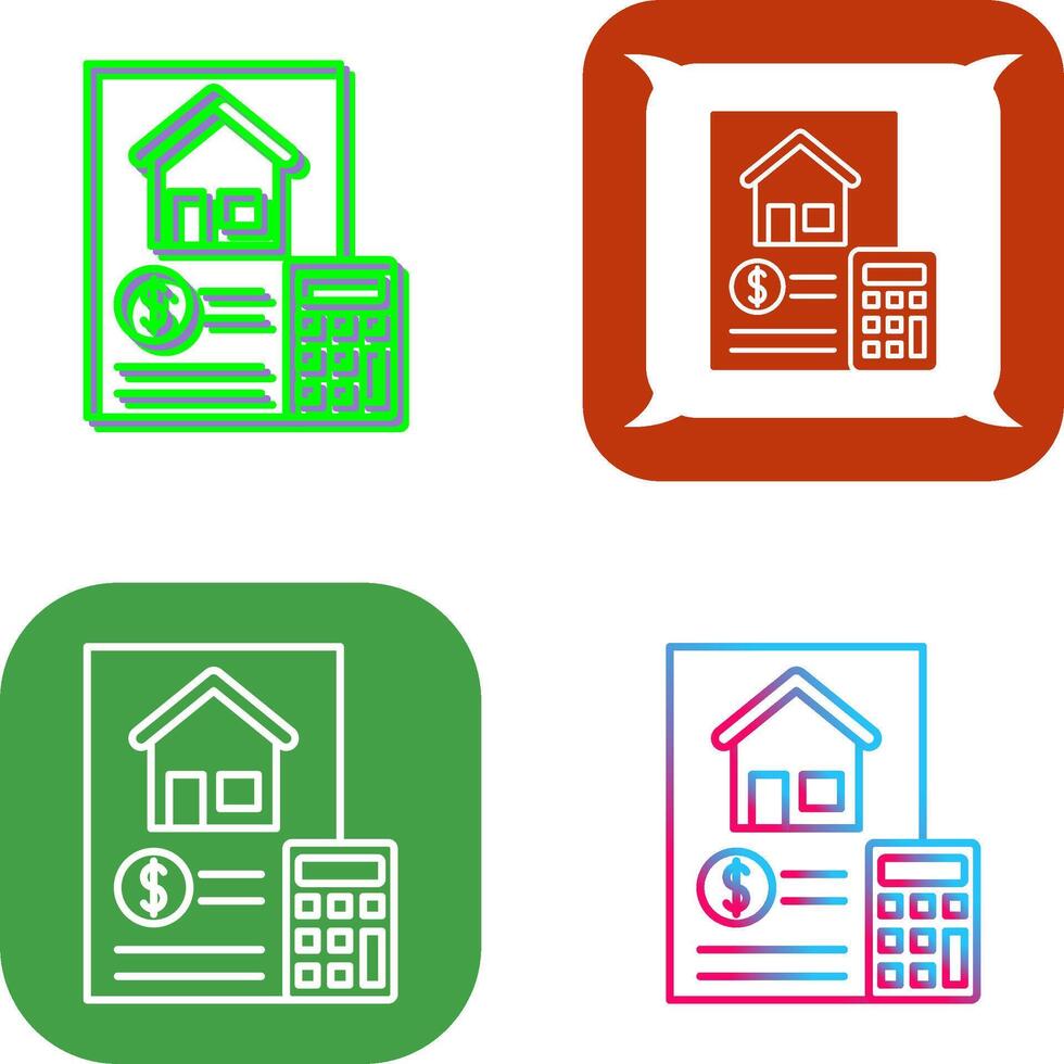 Calculator Icon Design vector