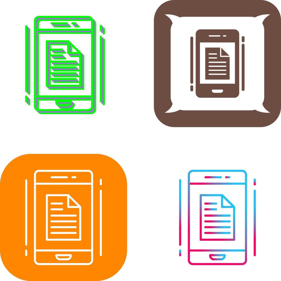Phone Icon Design vector