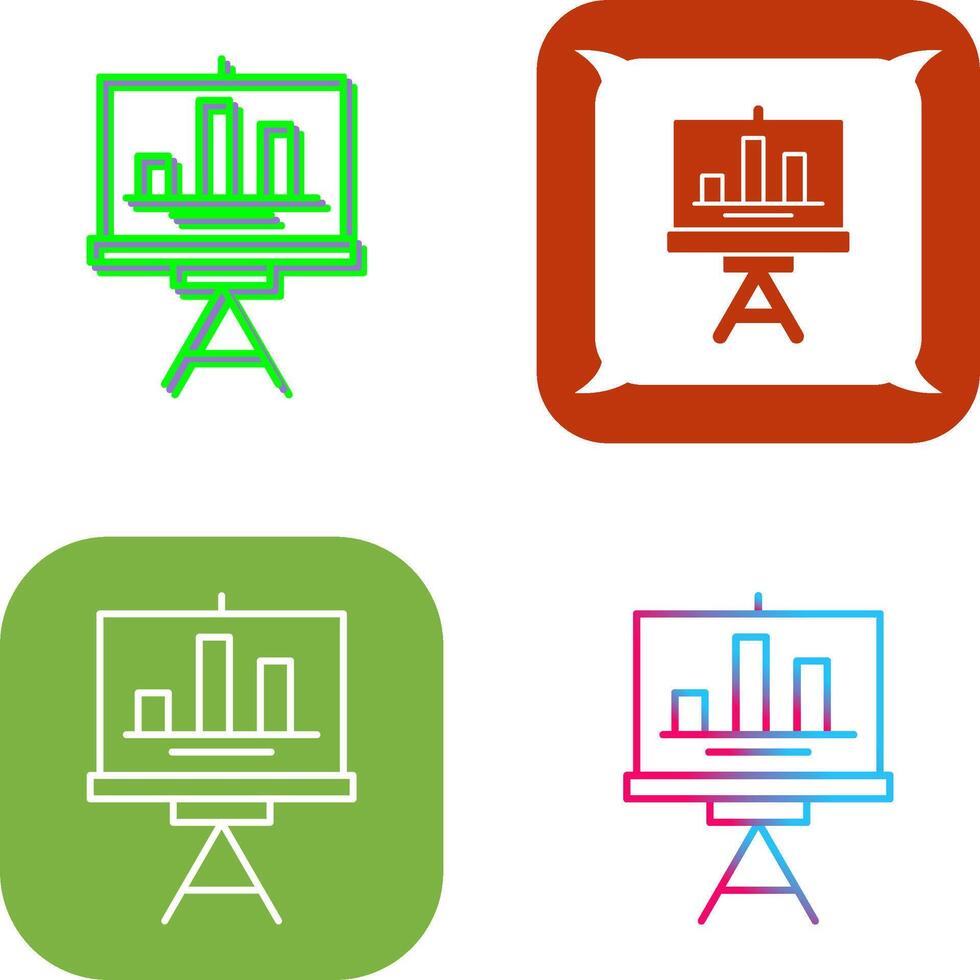 Statistics Icon Design vector