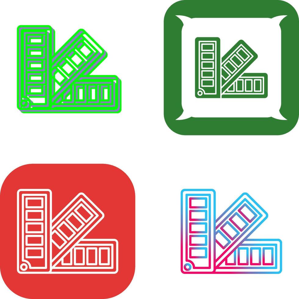 Pantone Icon Design vector