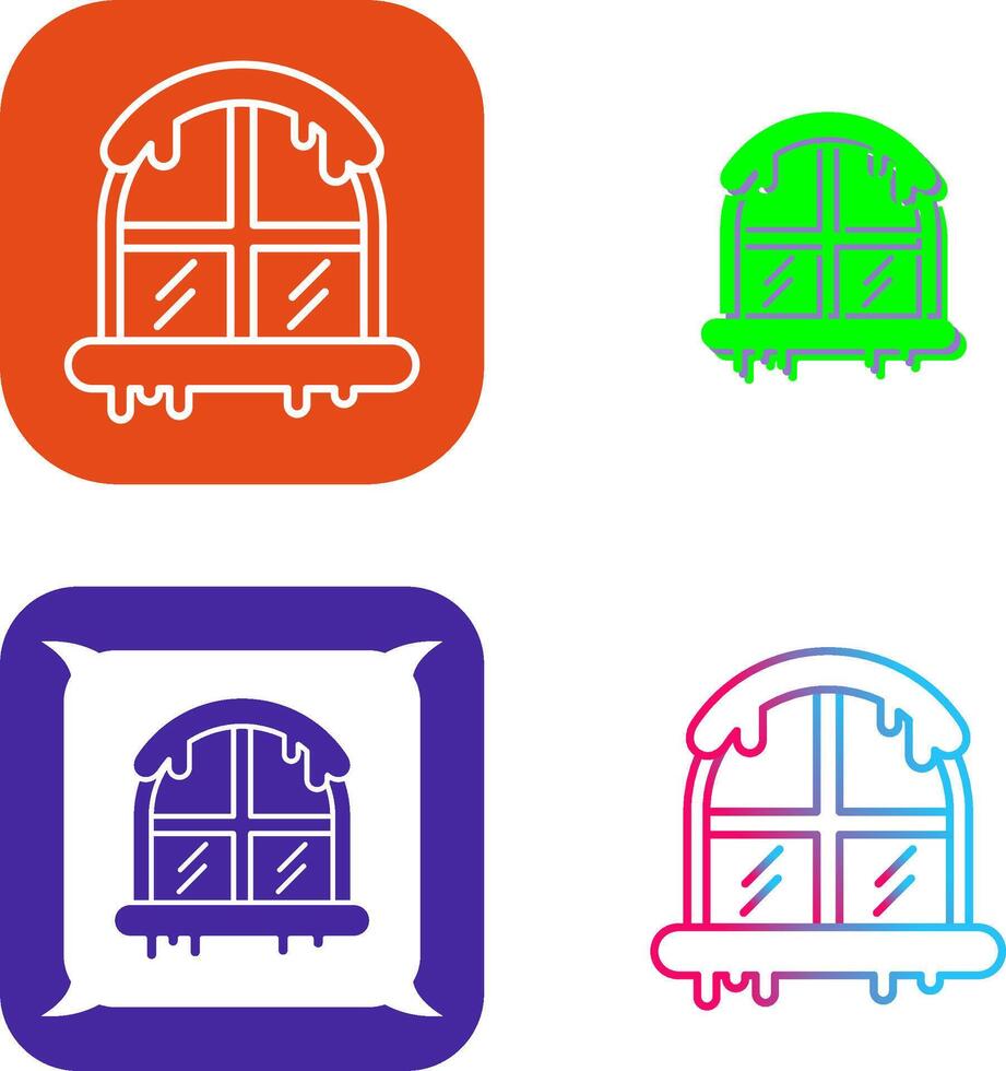Window Icon Design vector