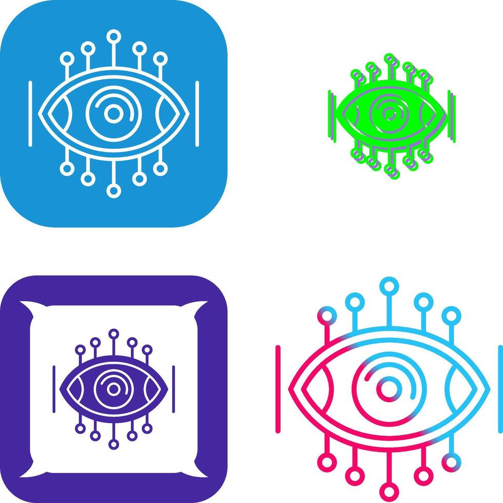 Spyware Icon Design vector