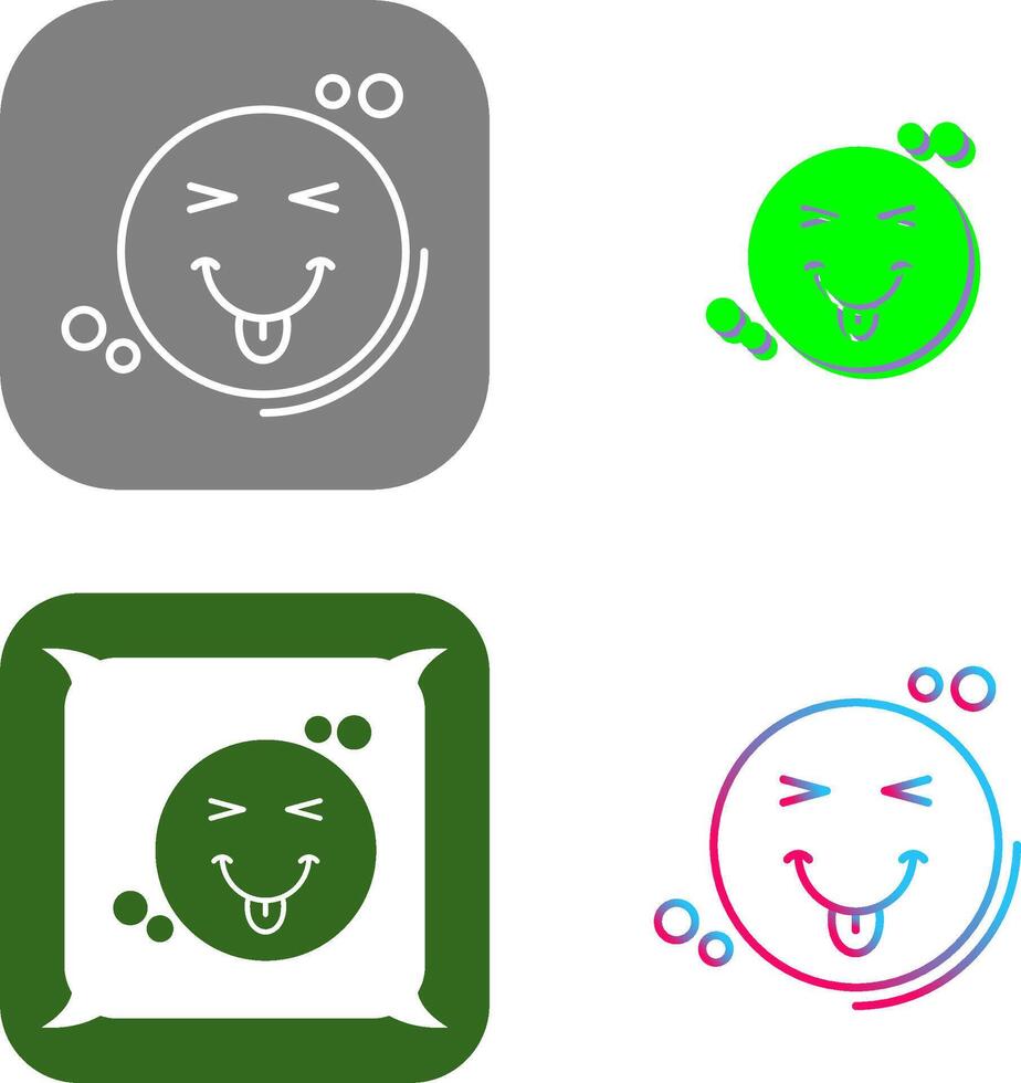 Naughty Icon Design vector