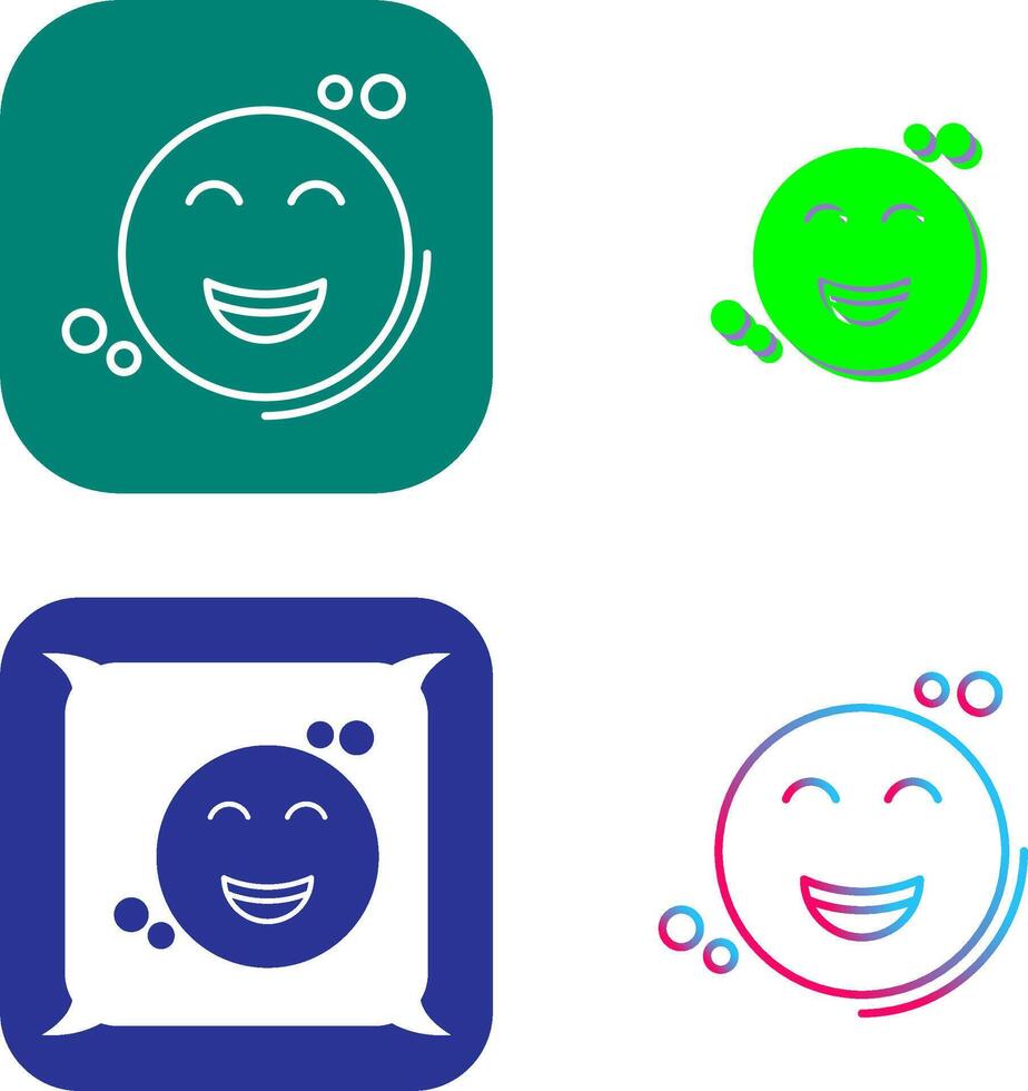 Happy Icon Design vector