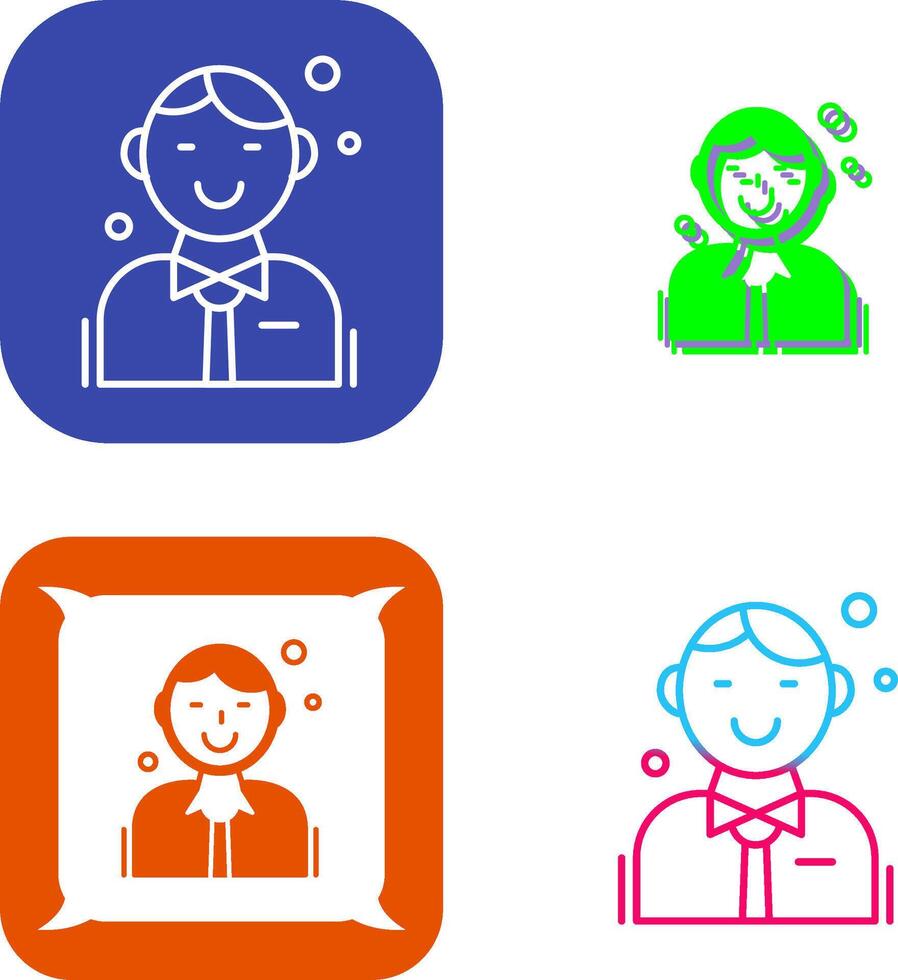 Employee Icon Design vector