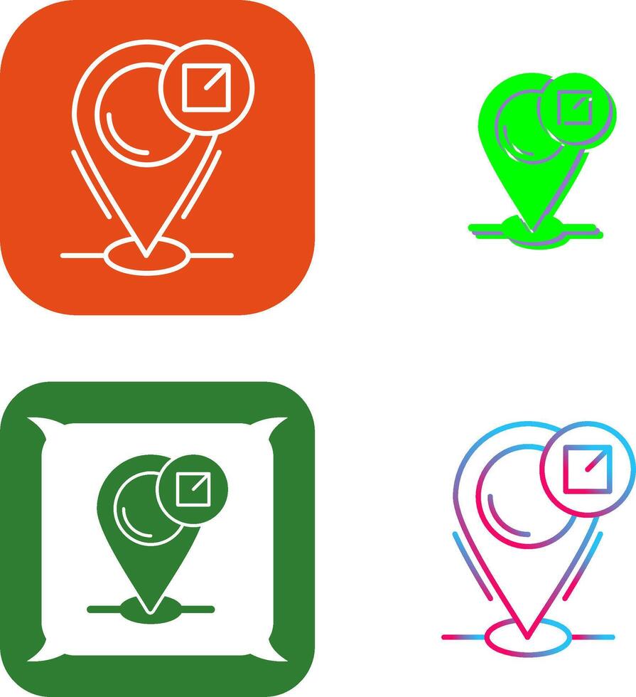 Location Icon Design vector