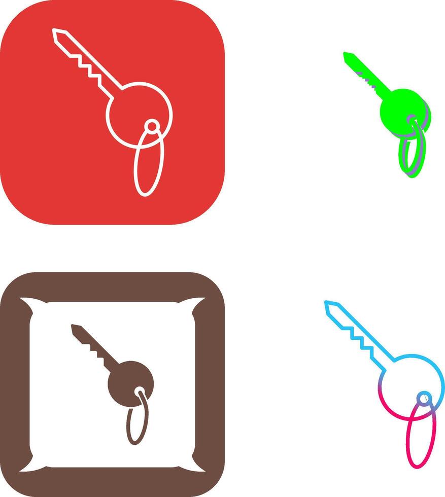 Key Icon Design vector