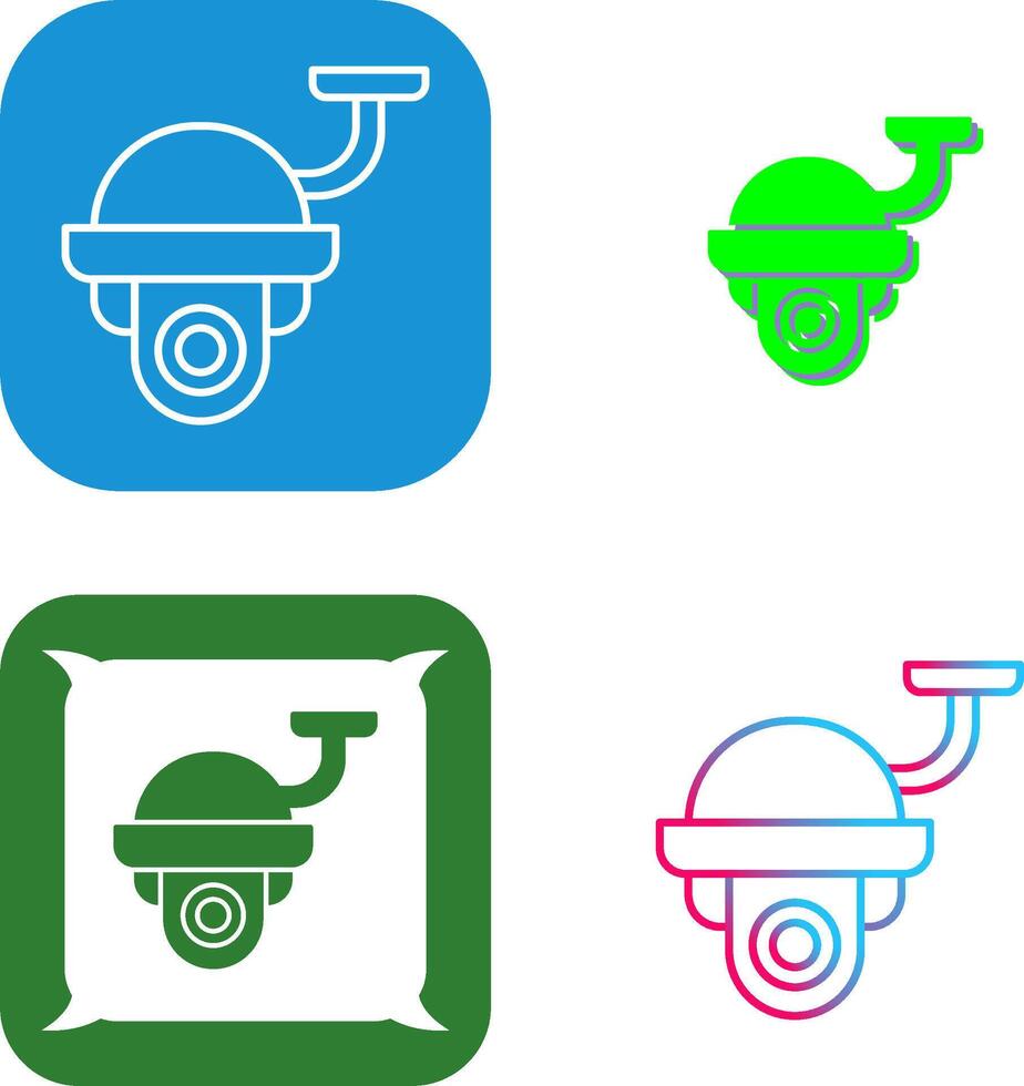 Security Camera Icon Design vector