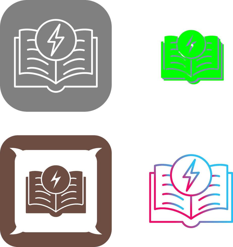Electricity Icon Design vector
