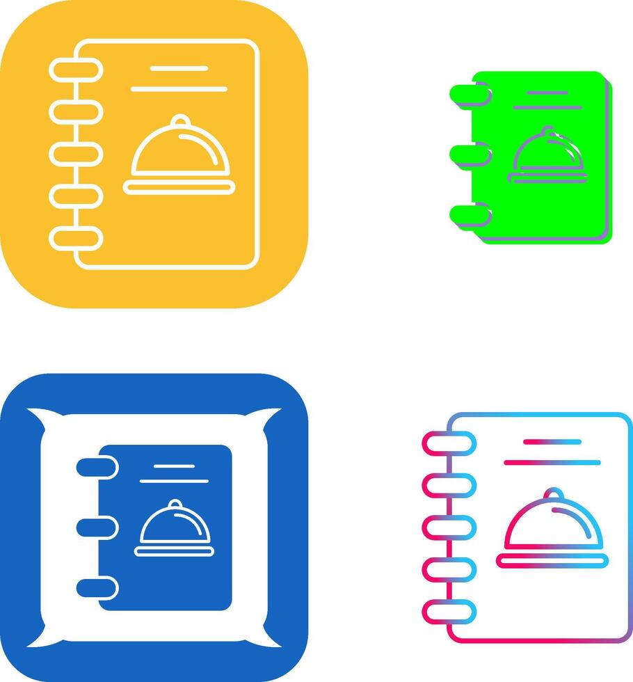 Menu Icon Design vector