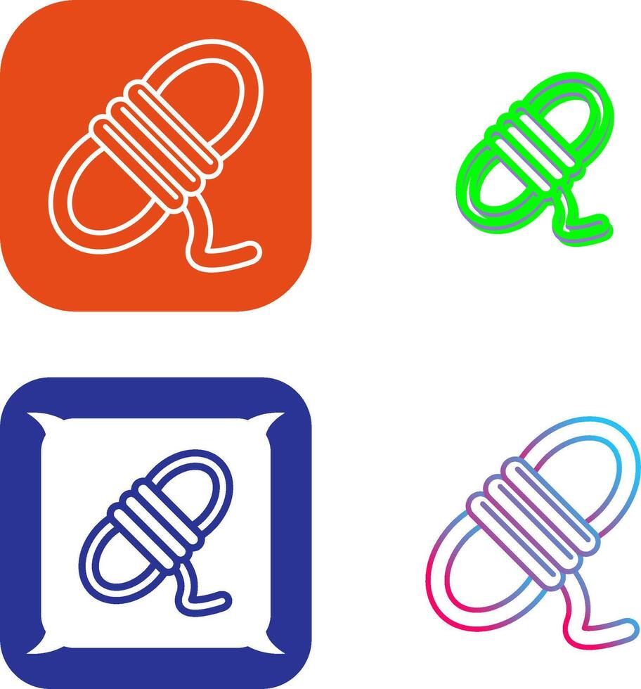 Rope Icon Design vector