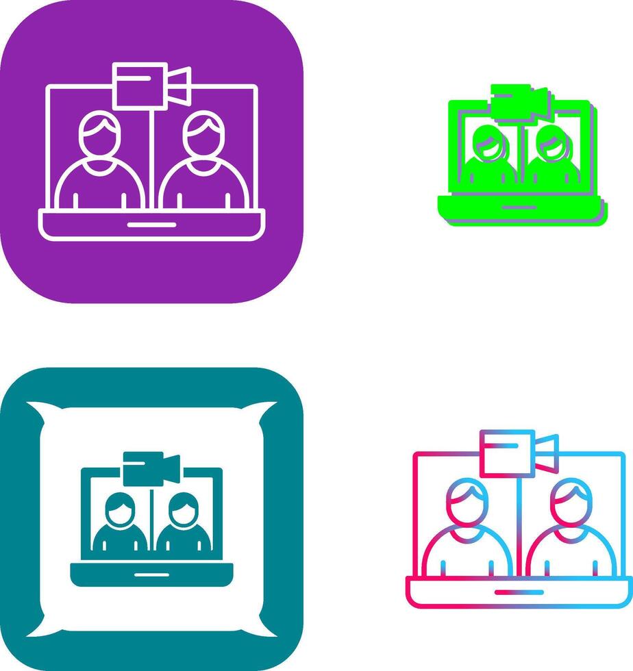 Conference Icon Design vector