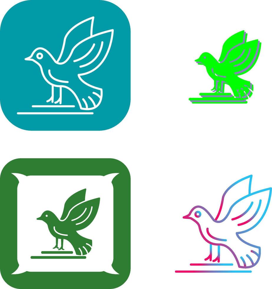 Bird Icon Design vector
