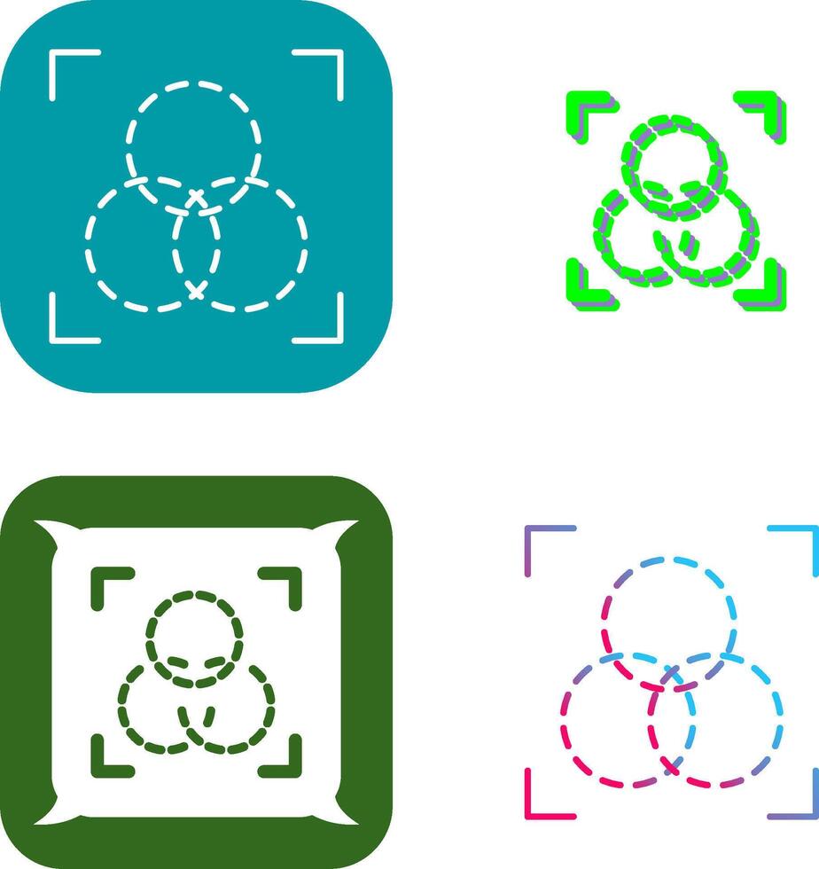 Intersection Icon Design vector