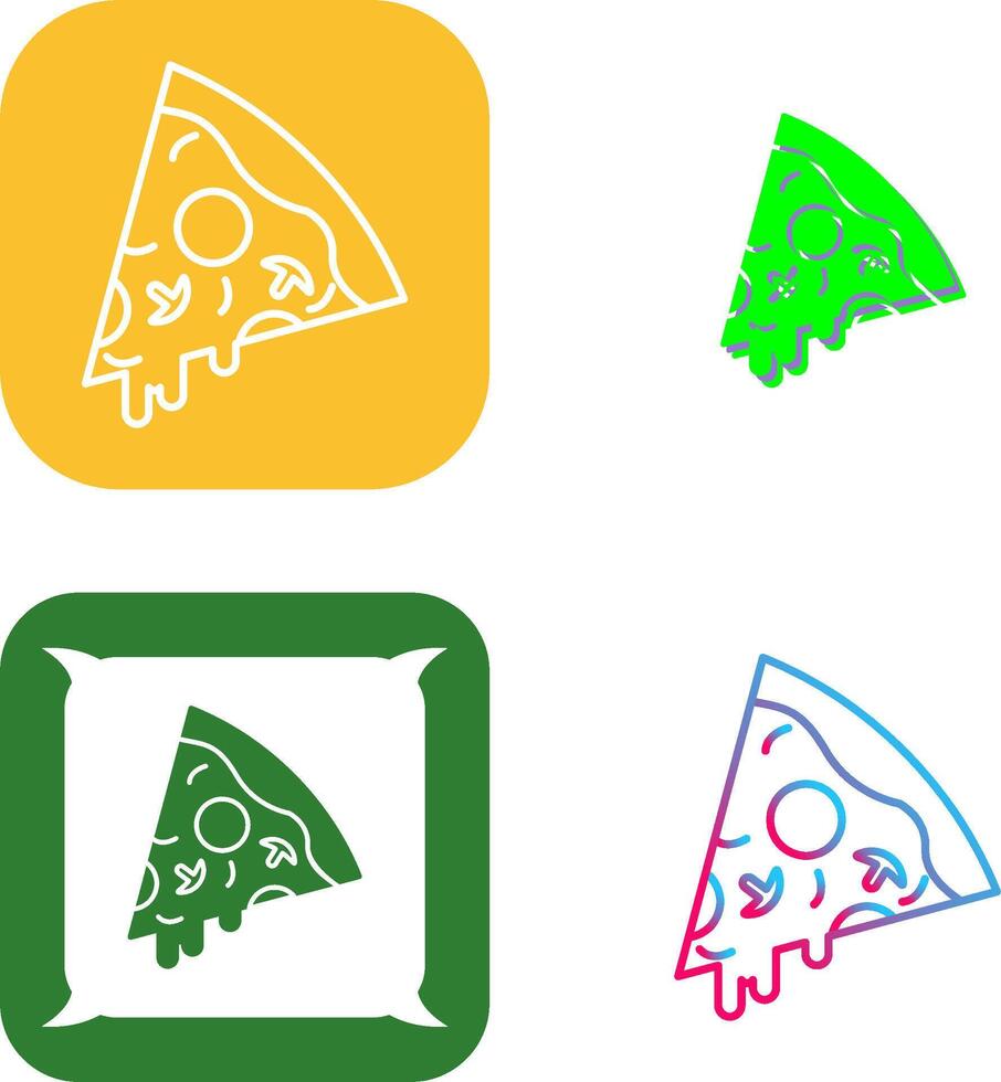 Pizza Icon Design vector