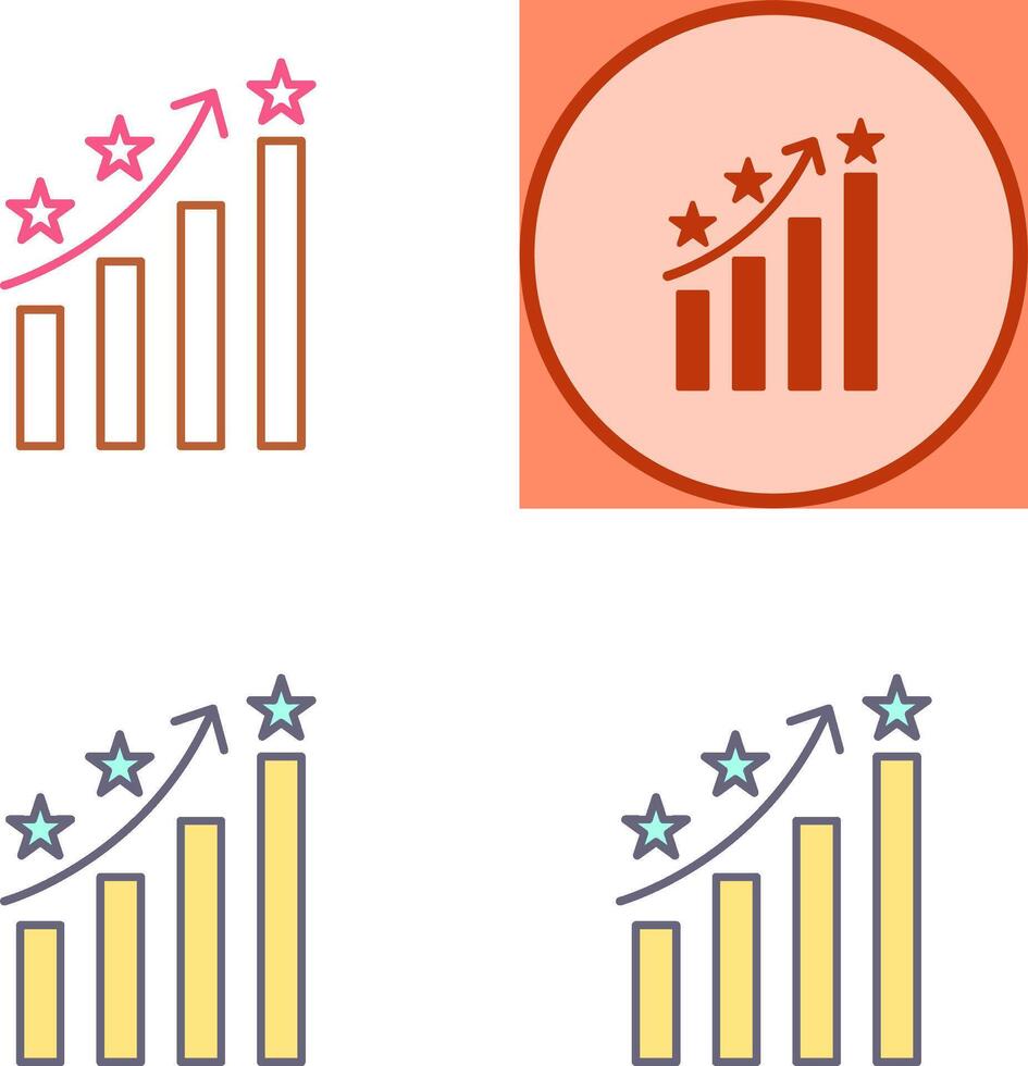 Unique Reputation Management Icon Design vector