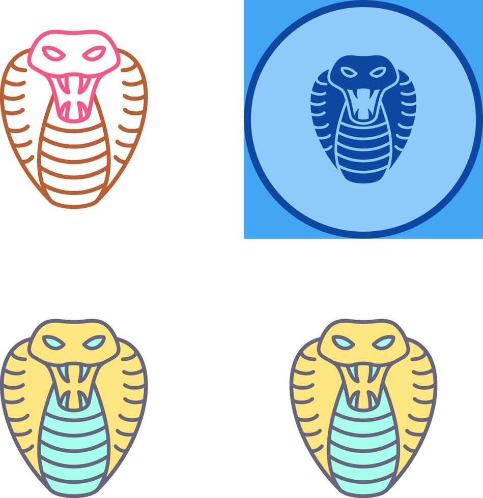 Snake Icon Design vector