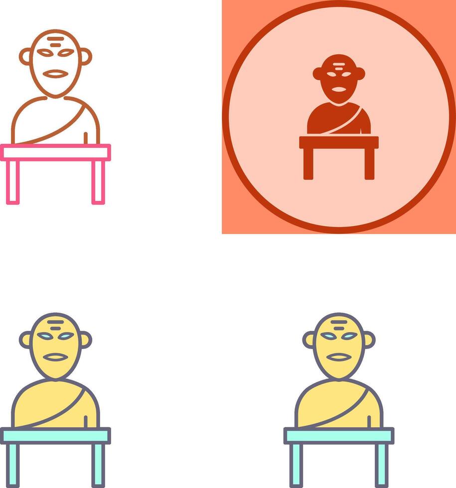 Greek god Icon Design vector