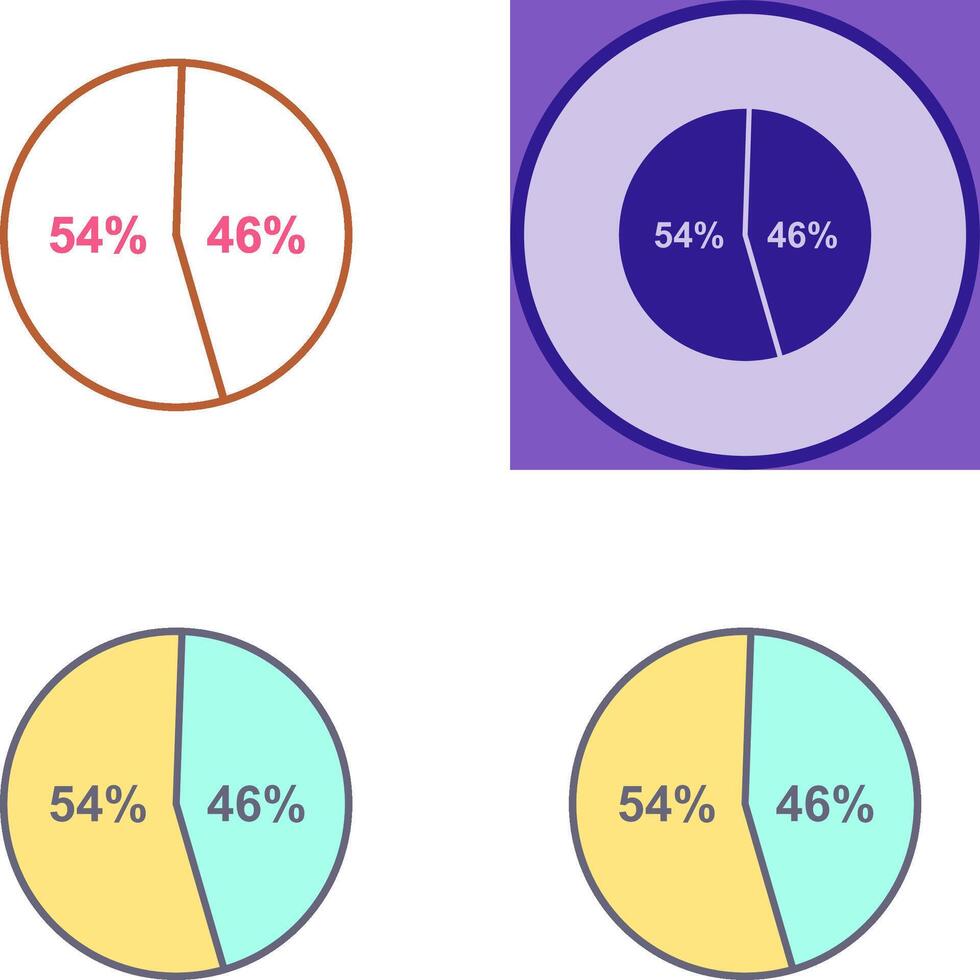 Candidate Stats Icon Design vector
