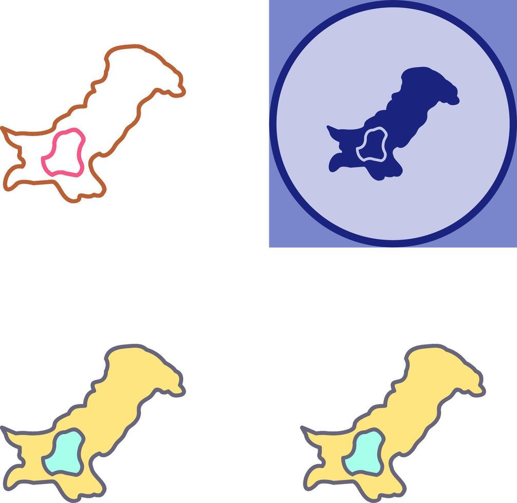 Map Icon Design vector