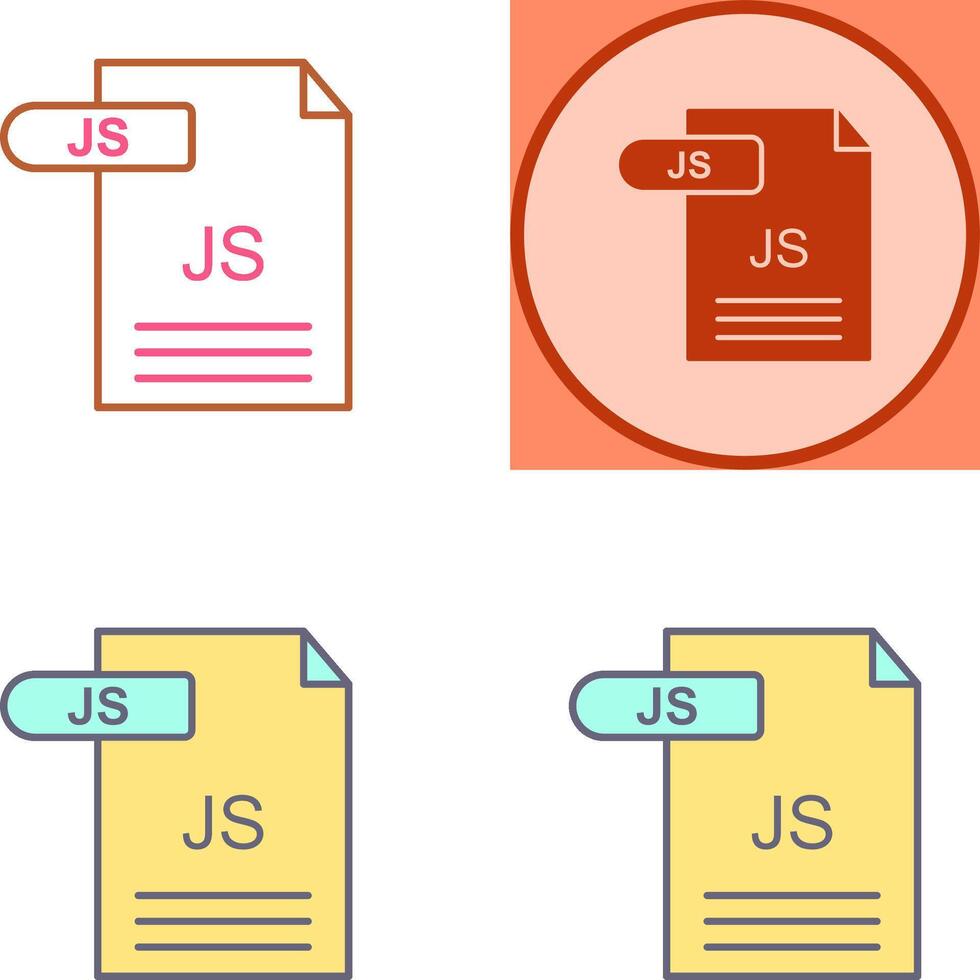 JS Icon Design vector