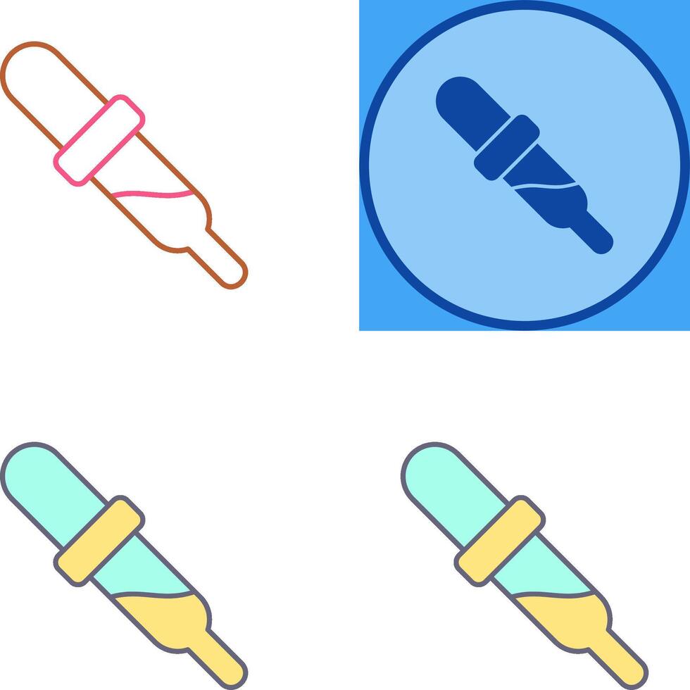 Dropper Icon Design vector