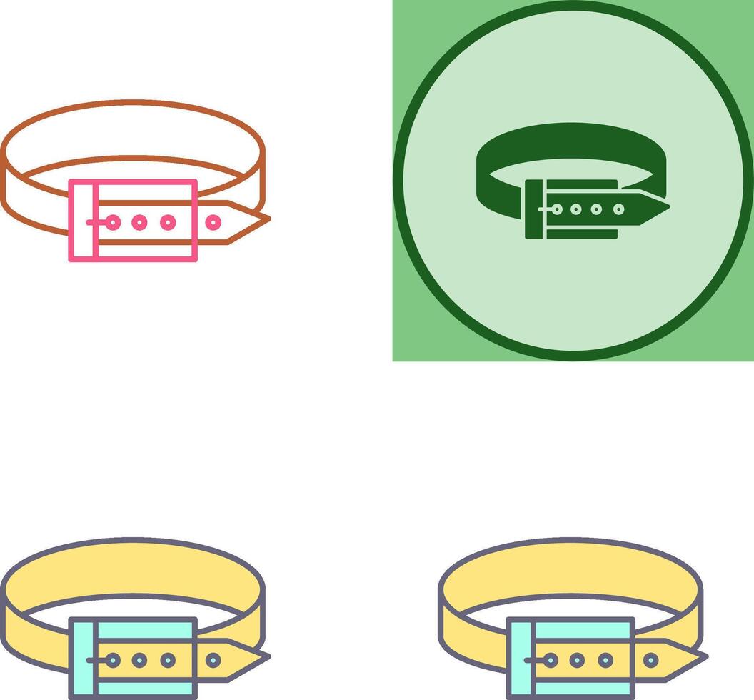Belt Icon Design vector