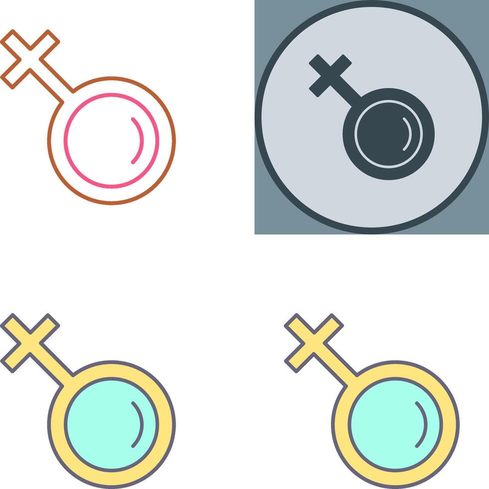 Female Icon Design vector