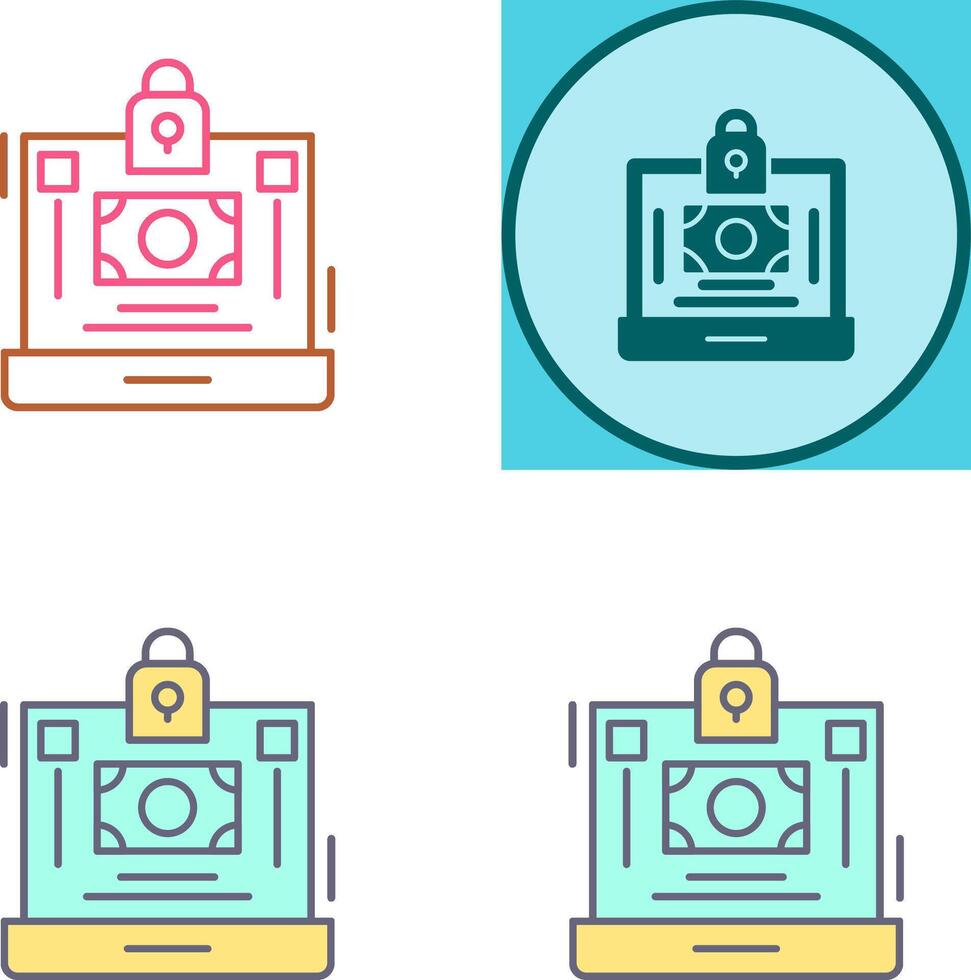Secure Payment Icon Design vector