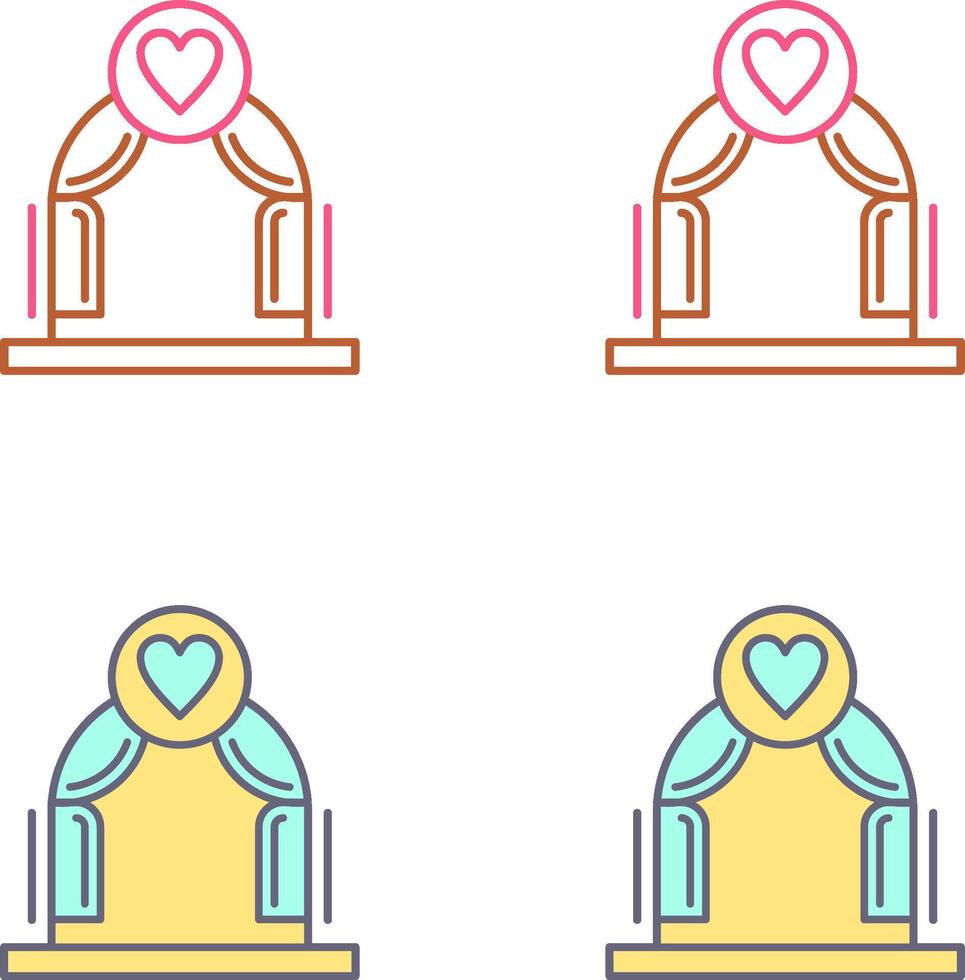 Arch Icon Design vector