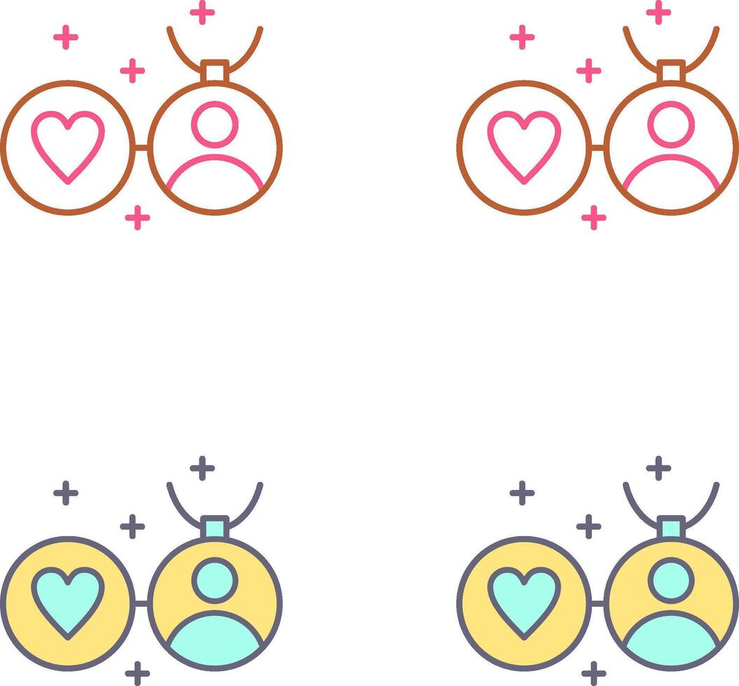 Necklace Icon Design vector