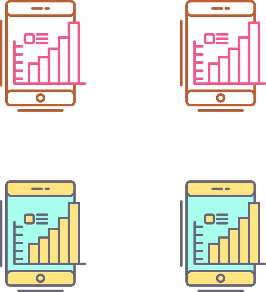 Mobile Icon Design vector