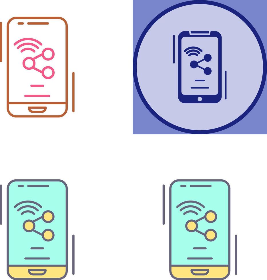 Device Icon Design vector
