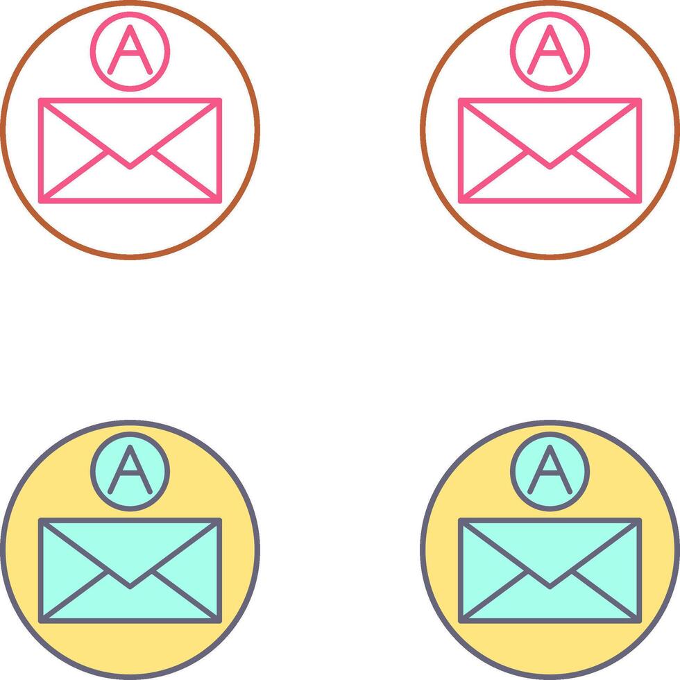 Email Icon Design vector