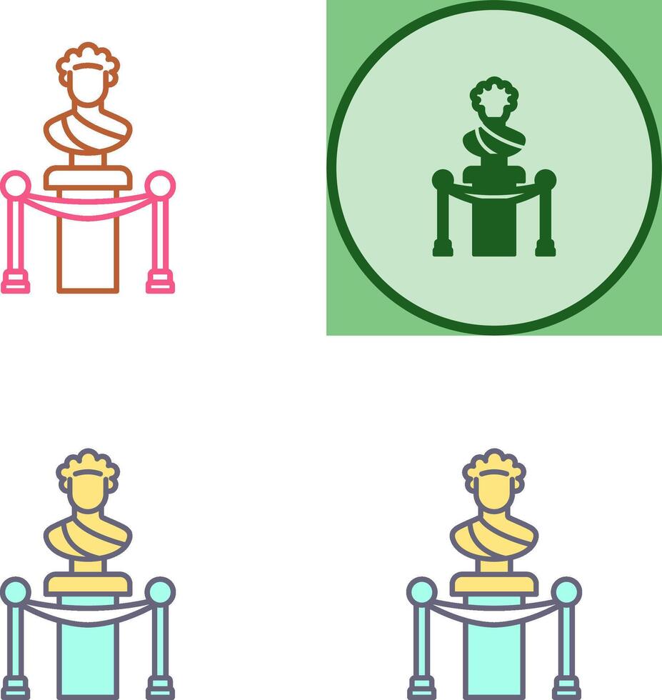 Exhibition Icon Design vector