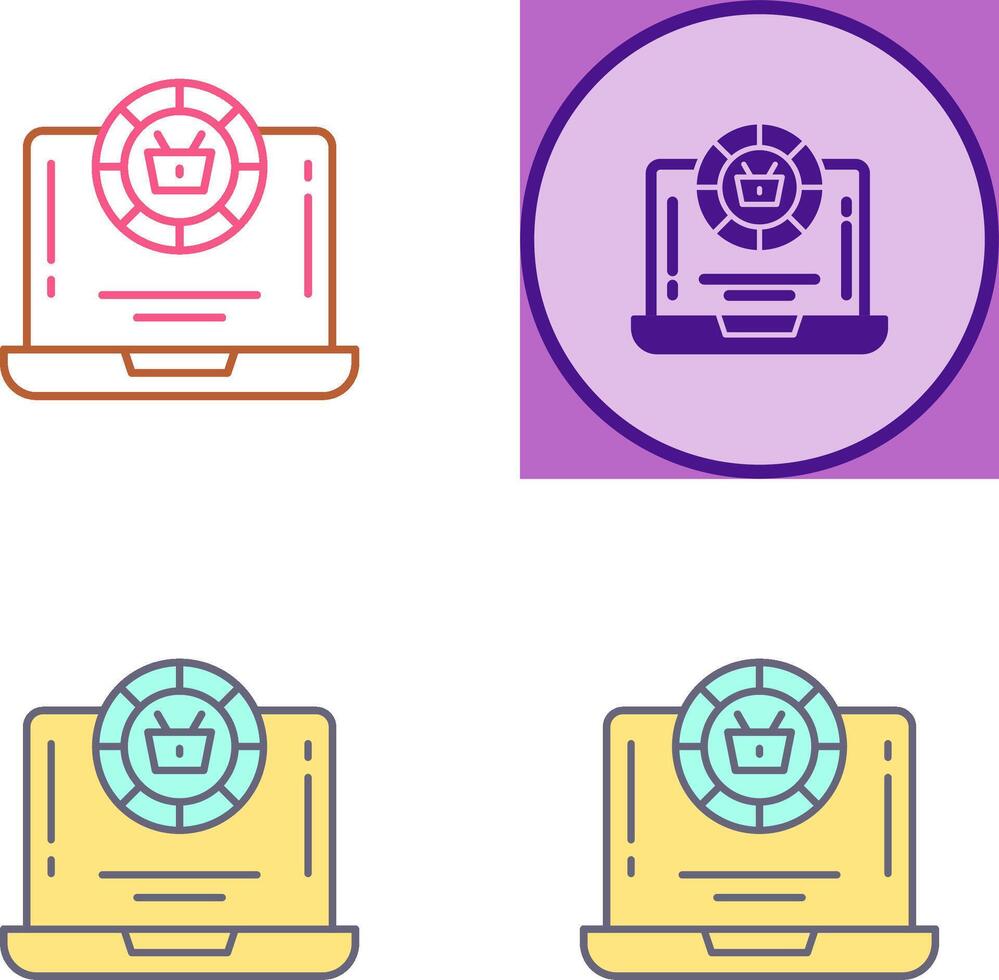 Token Icon Design vector