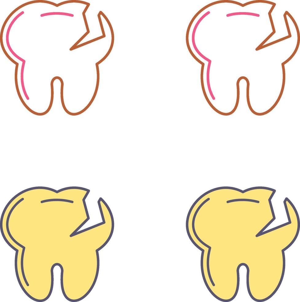 Tooth Icon Design vector