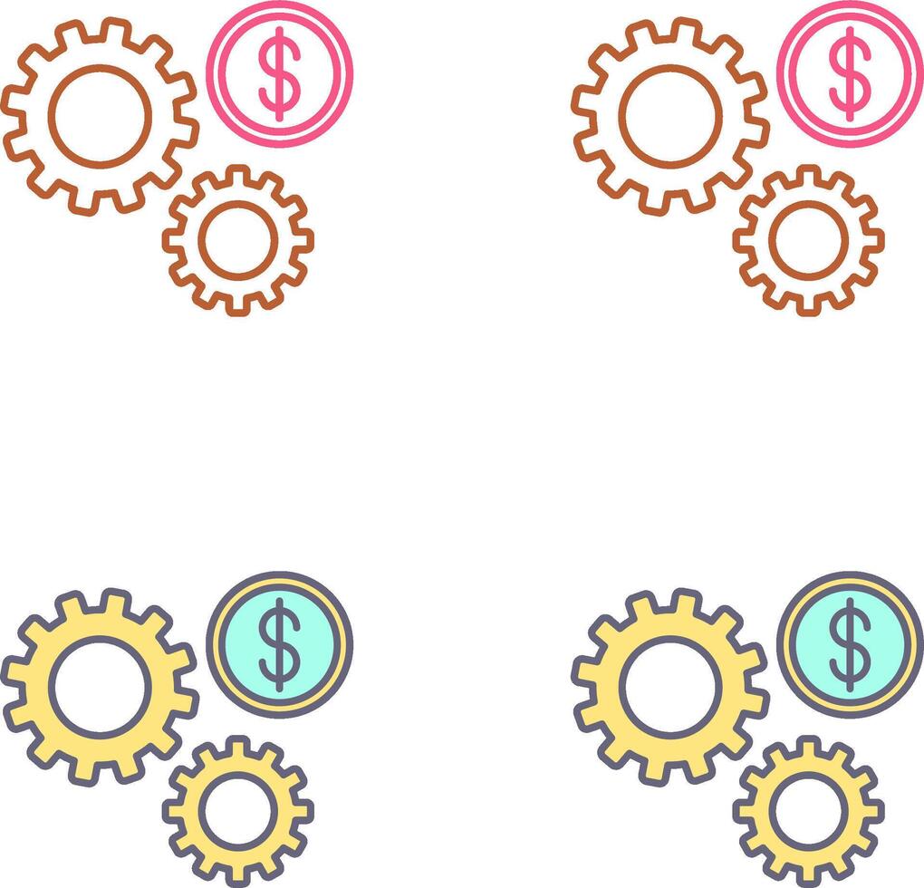 Settings Icon Design vector