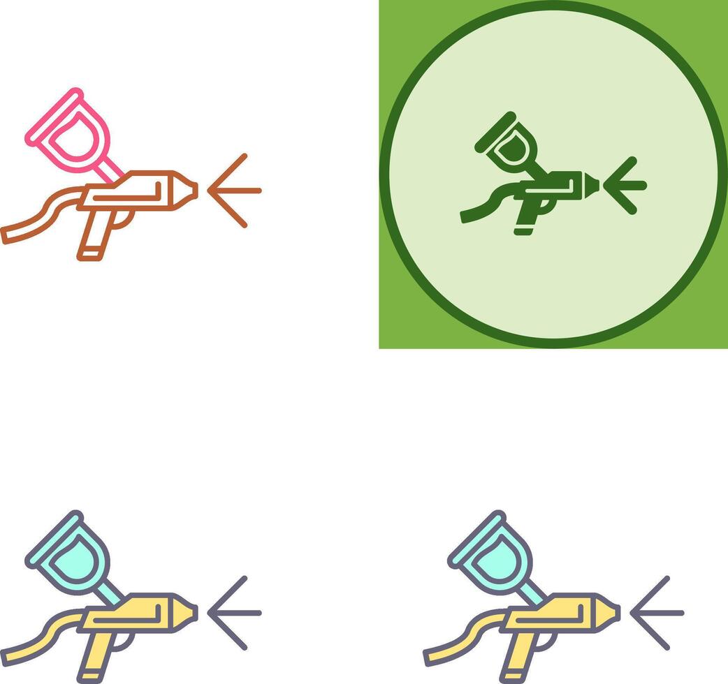 Airbrush Icon Design vector