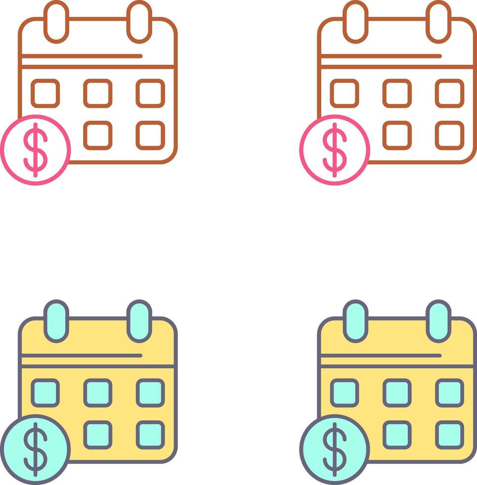 Calendar Icon Design vector