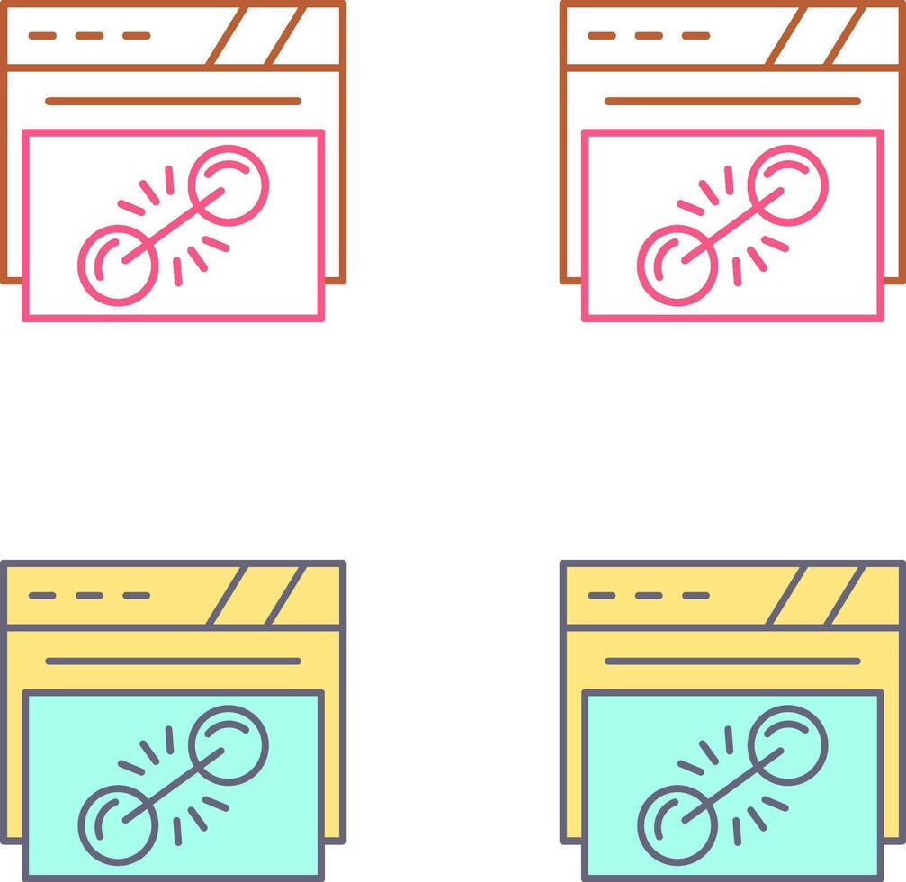 Link Icon Design vector