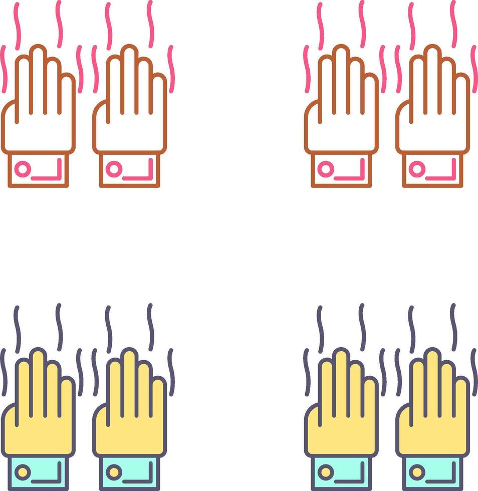 Smelly Hands Icon Design vector