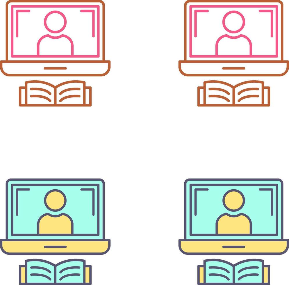 Lesson Icon Design vector