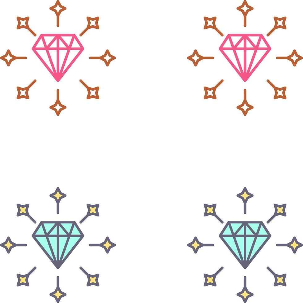 Diamond Icon Design vector