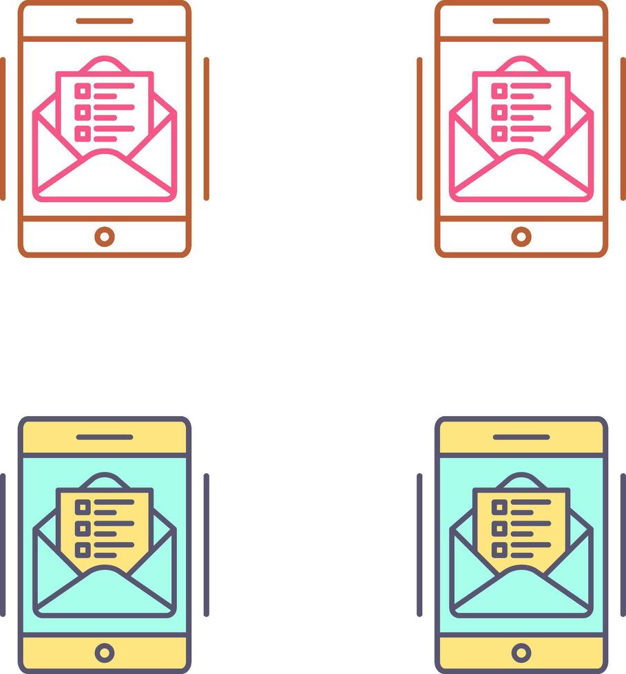 Email Icon Design vector
