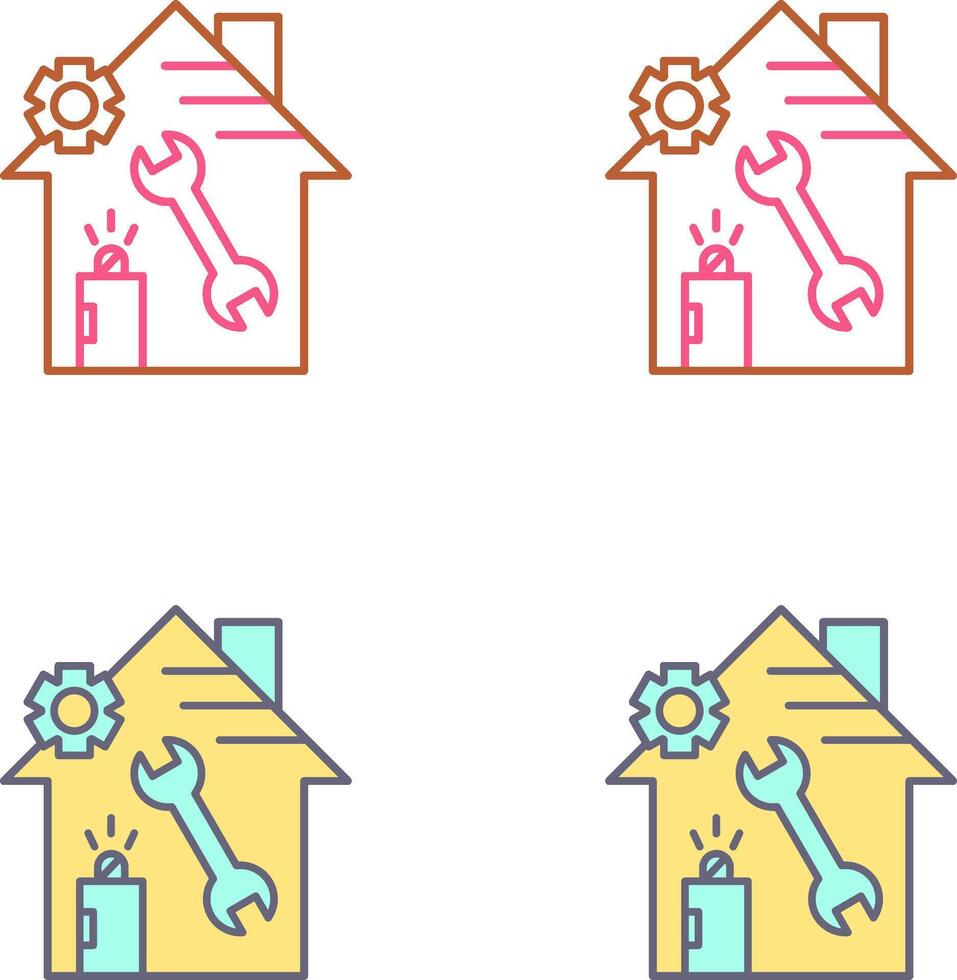 home repair Icon Design vector
