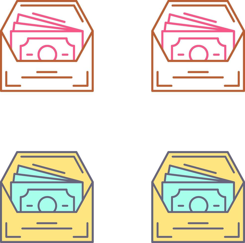 Salary Icon Design vector