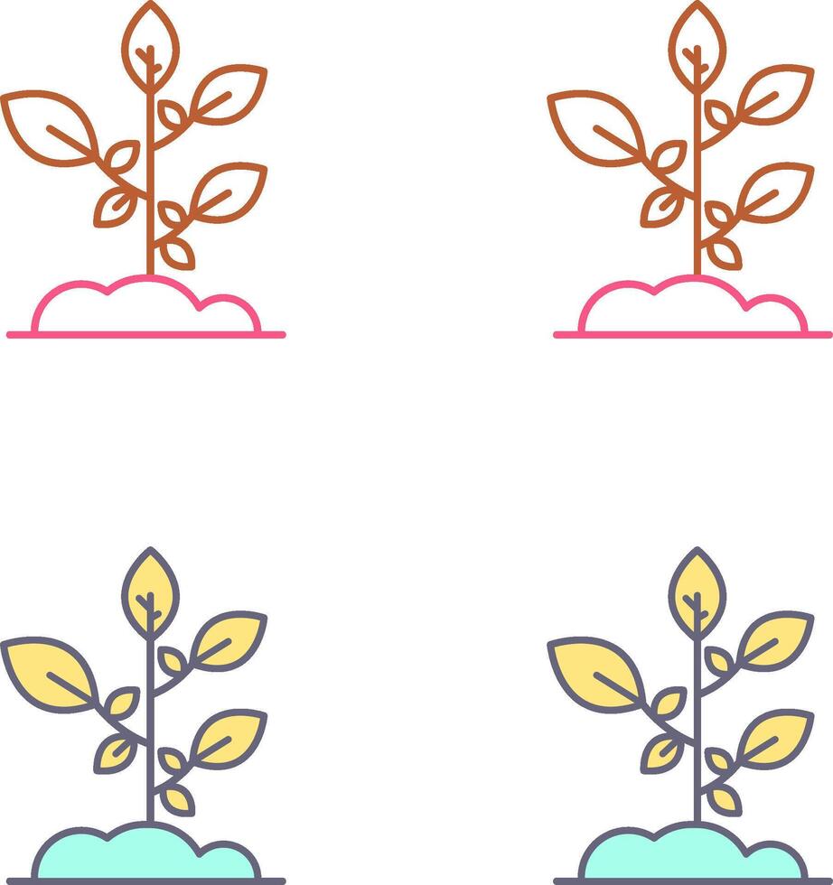 Sprout Icon Design vector
