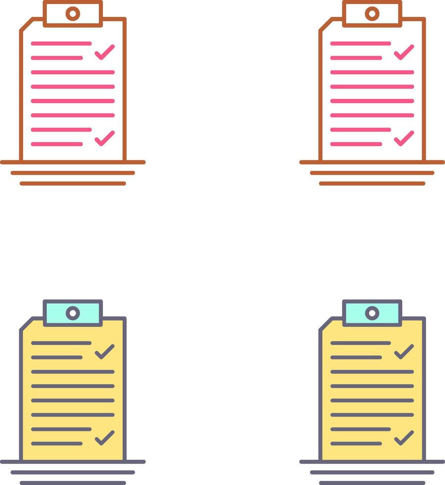 Check List Icon Design vector